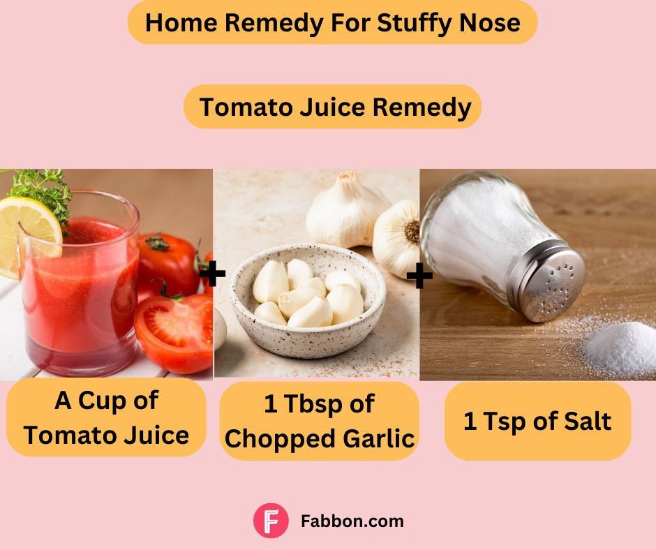home remedy for stuffy nose6