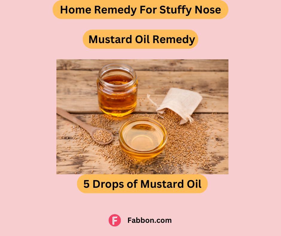 home remedy for stuffy nose8