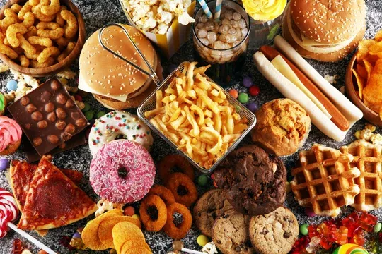 Avoid junk and sugary foods