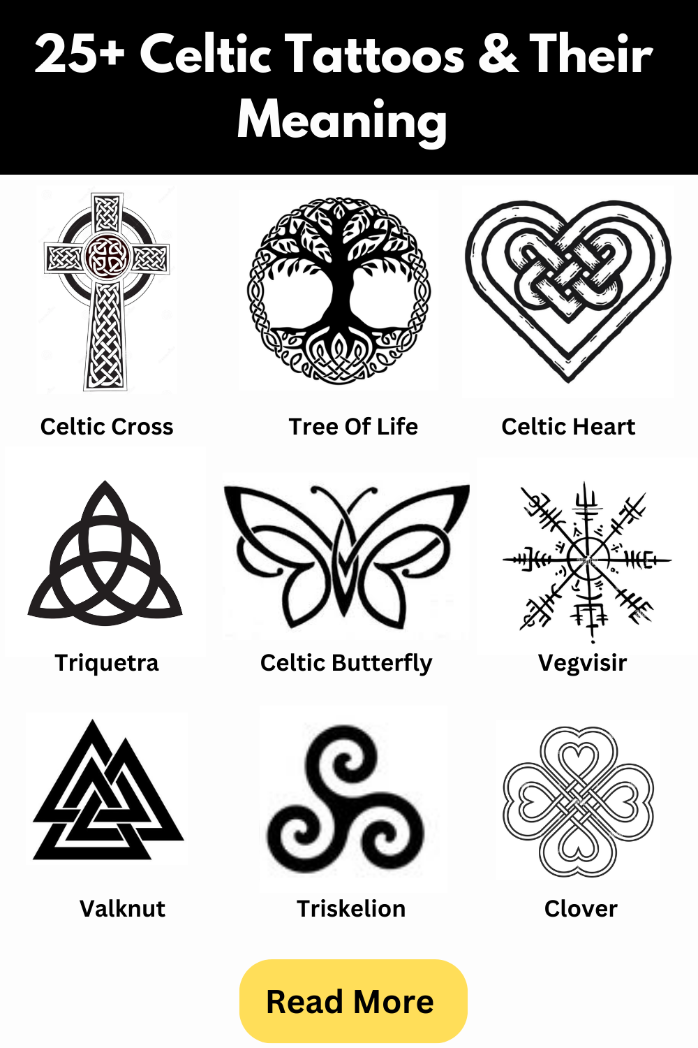 Scottish Symbols Of Luck Tattoos Scottish Symbols Of Luck Tattoos