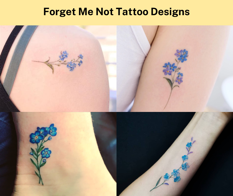 forget-me-not-tattoo-designs