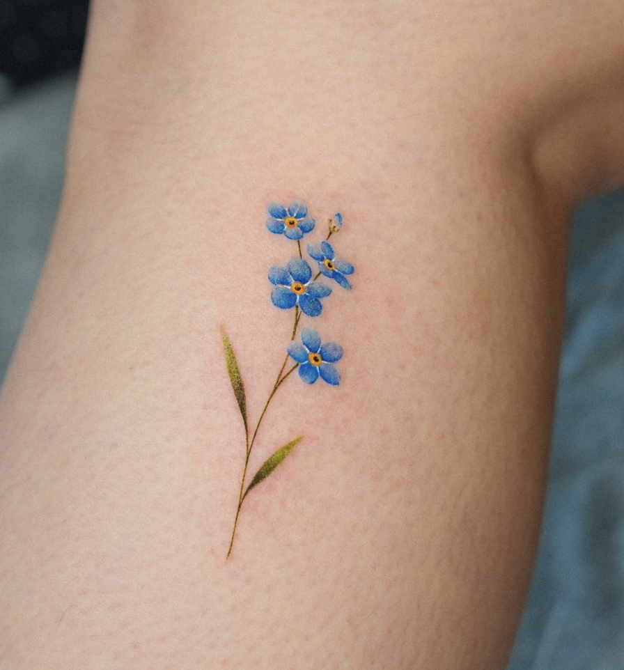forget-me-not-tattoo-design-1