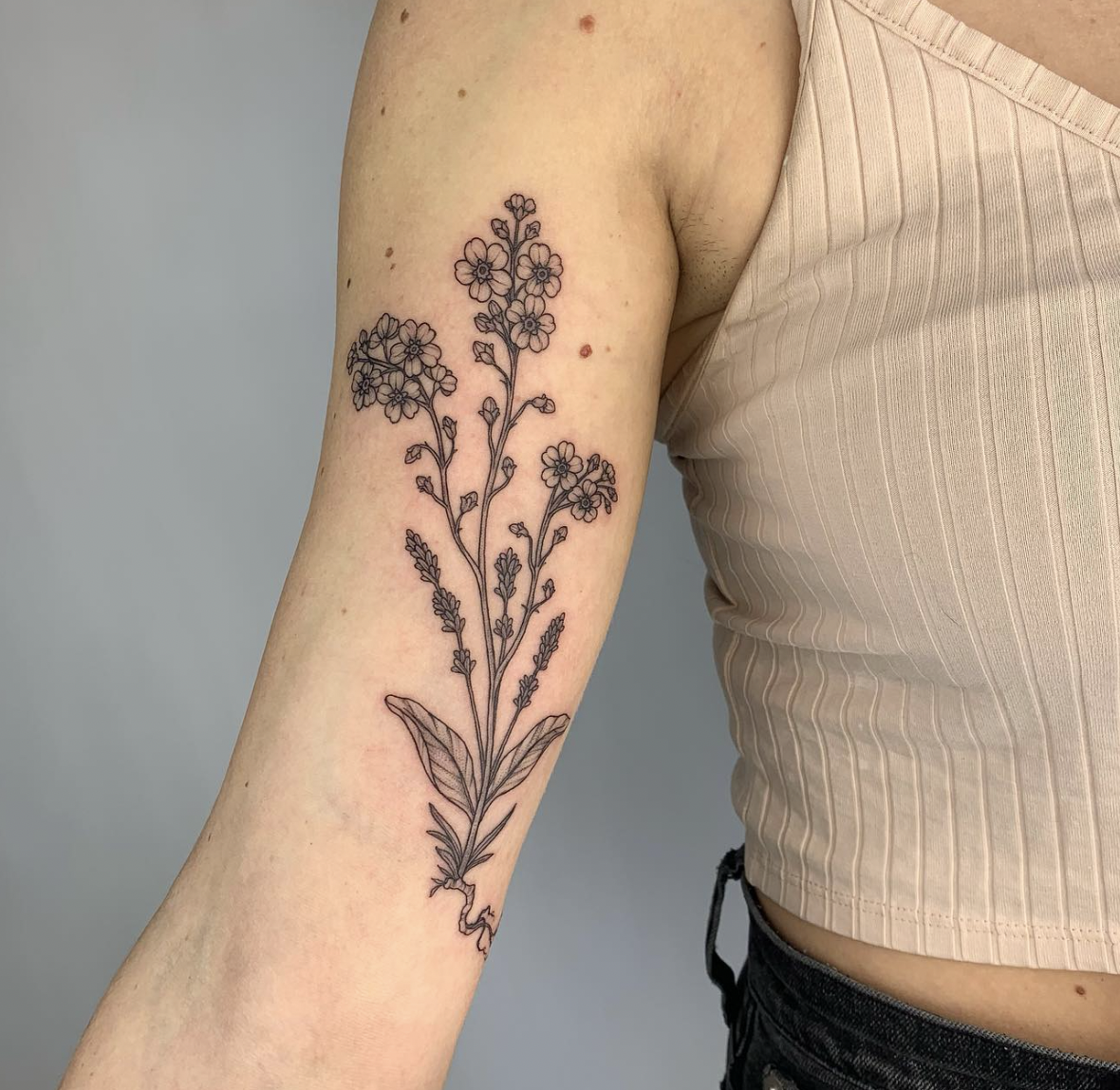 forget-me-not-tattoo-design-3
