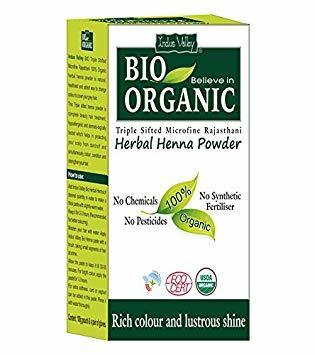 Indus Valley Bio Organic Herbal Henna Powder