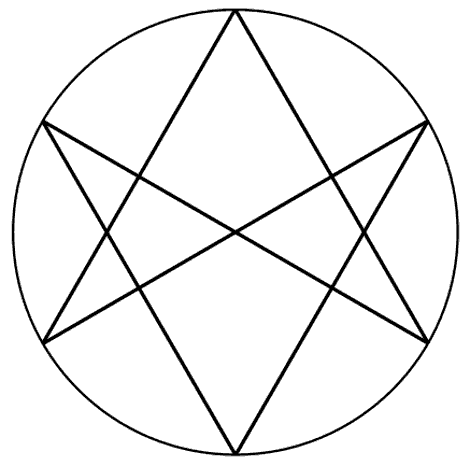 unicursal-hexagram-in-circle