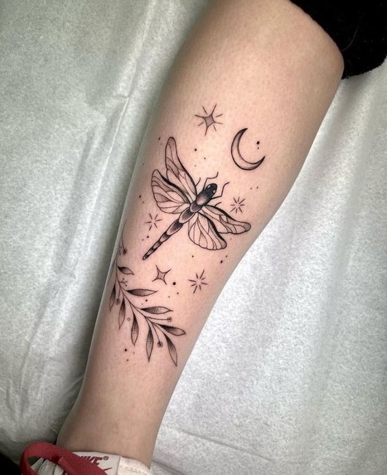 celestial-dragonfly-tattoo