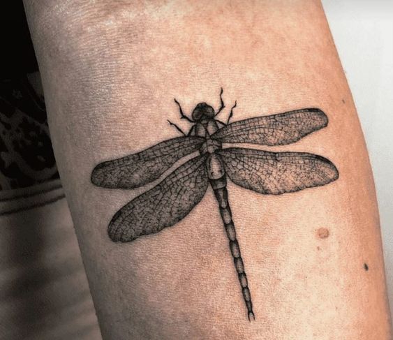 black-dragonfly-tattoos