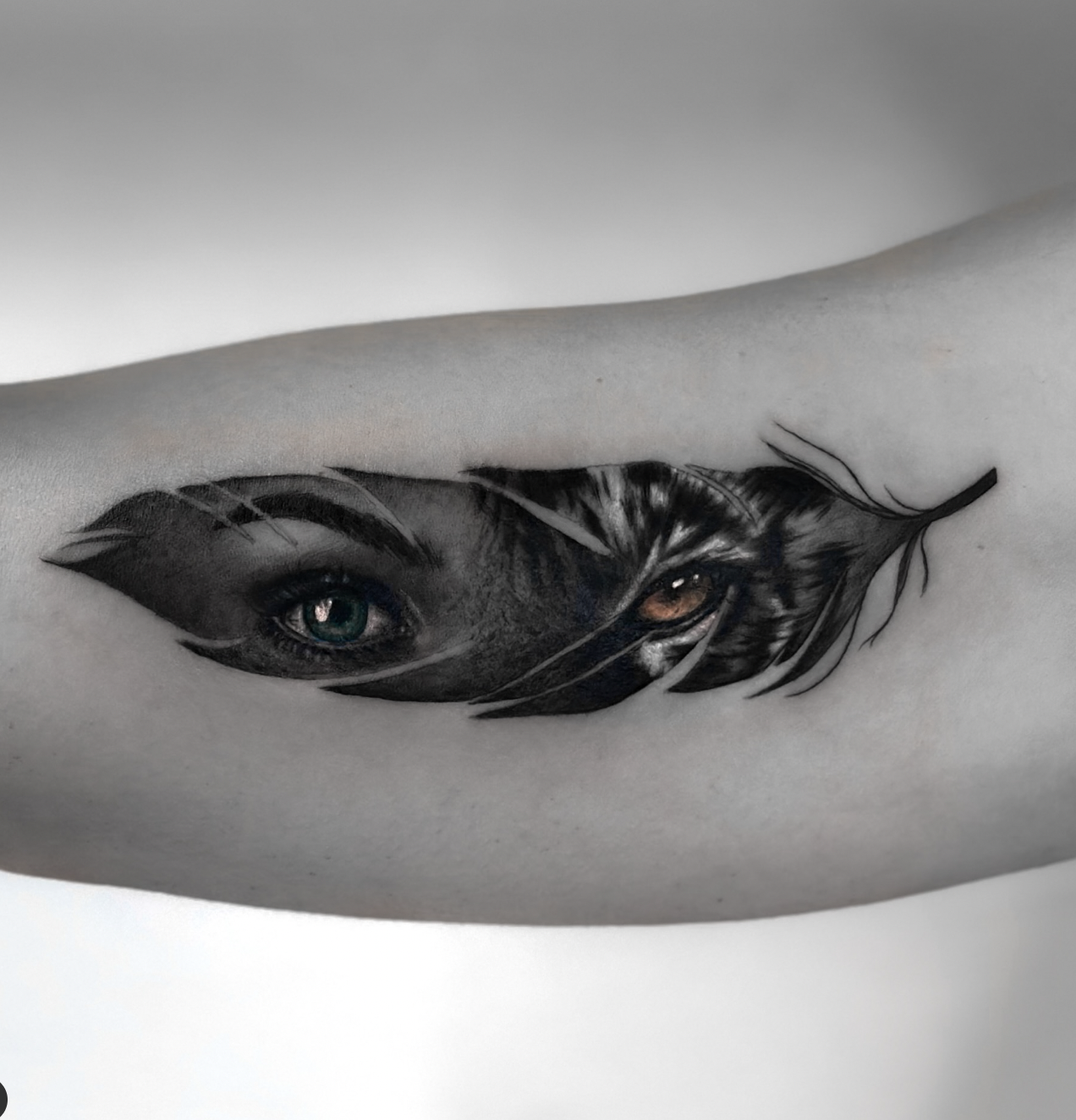 black-feather-tattoo-tiger