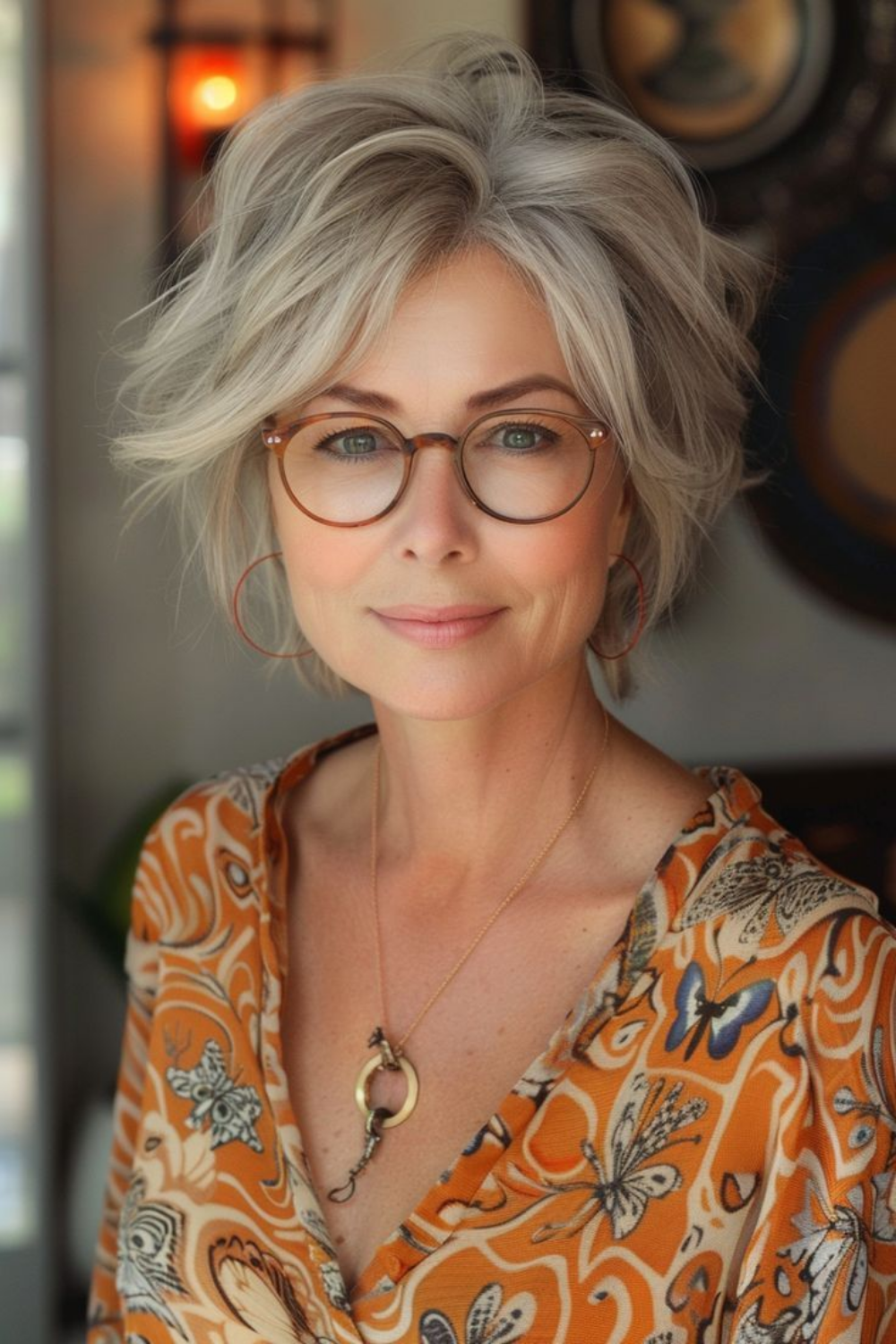 short-layered-bob-for-grey-hair-with-glasses
