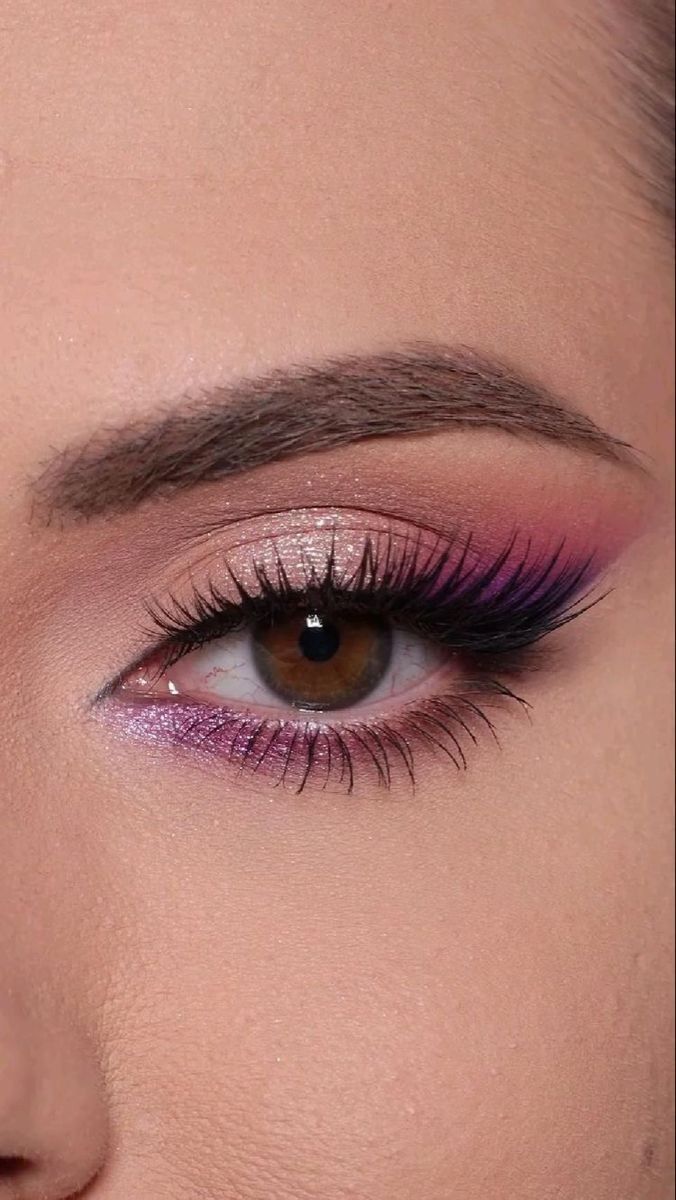 purple-pink-eye-shadow-blended
