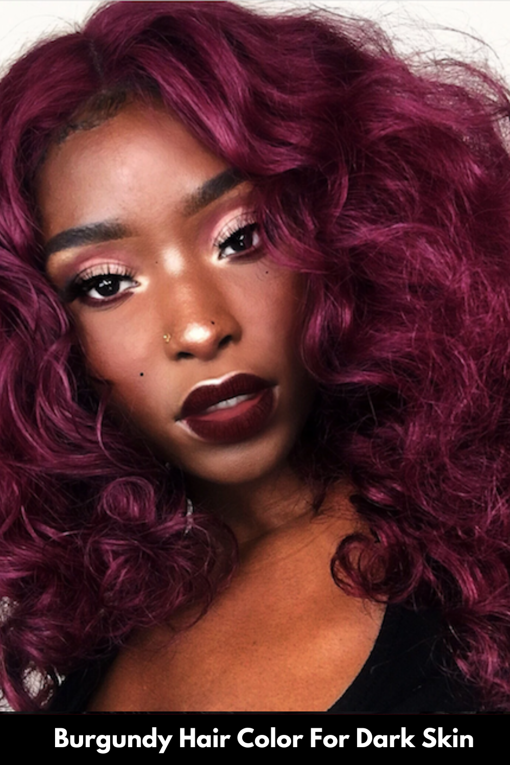 burgundy-hair-color-for-dark-skin