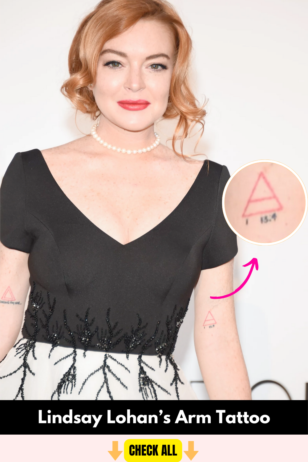 Lindsay-lohan-arm-tattoo-traingle-with-numbers
