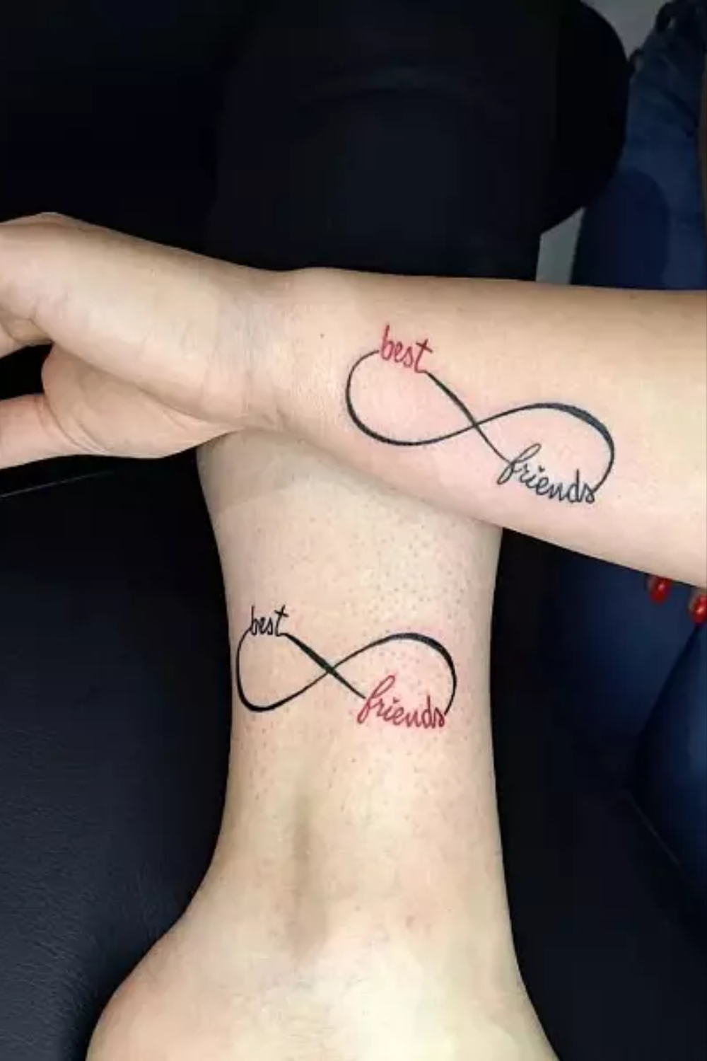 Infinity Tattoos That Bond Best Friends Forever
