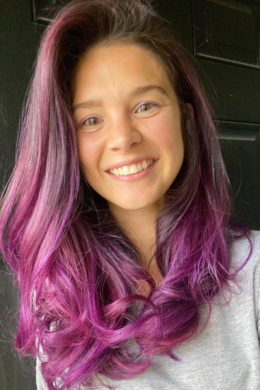 purple-highlights-long-hair