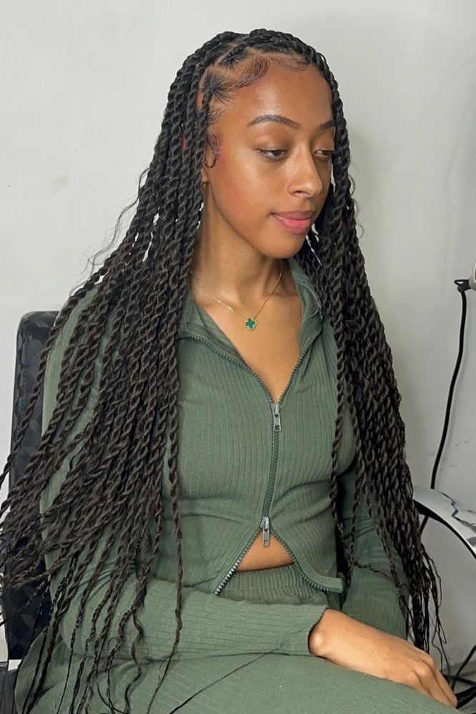 Knotless-twists-With-boho-Curls