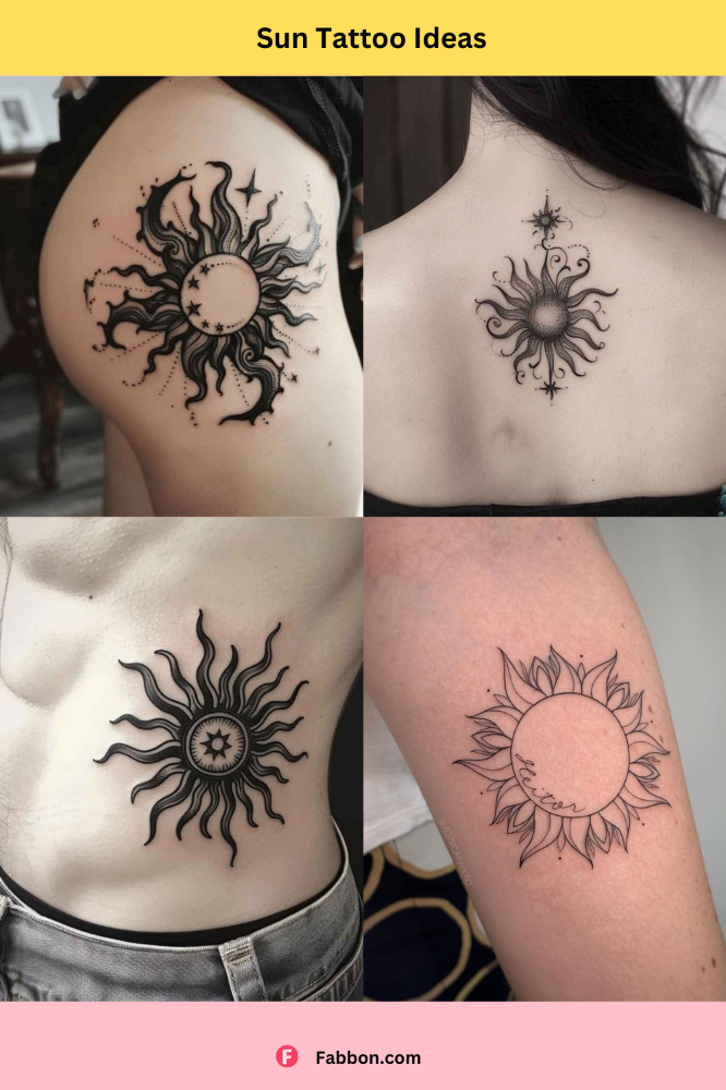 Sun tattoo-ideas