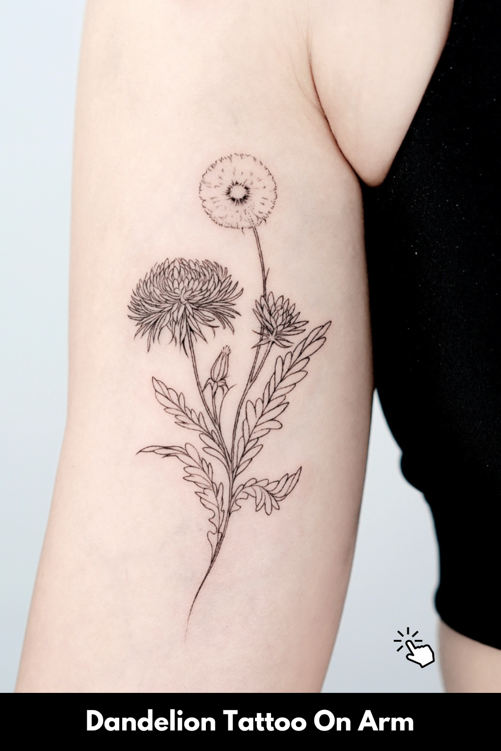 Dandelion-tattoo-on-arm