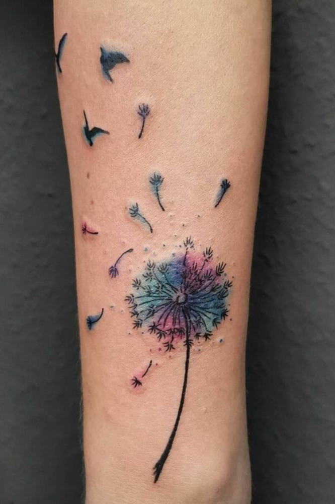 Dandelion Tattoo