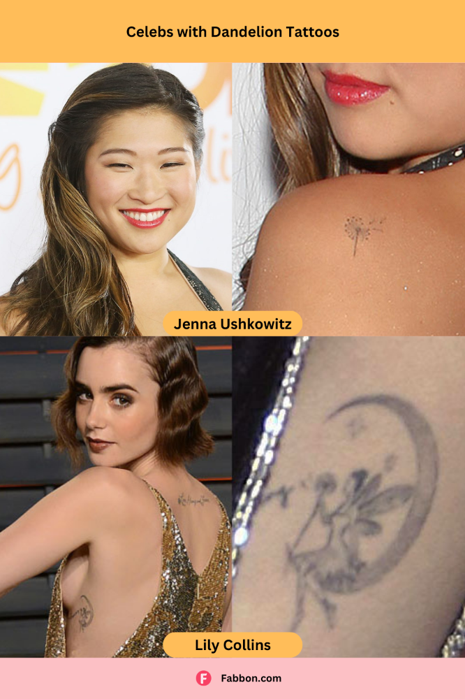 Dandelion Tattoo-celebs