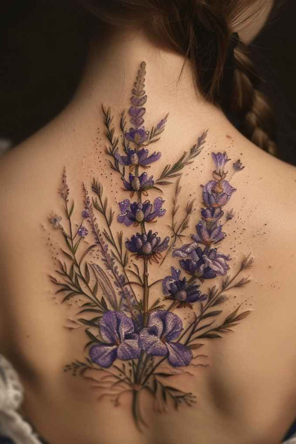 lavender-tattoo-on-the-back