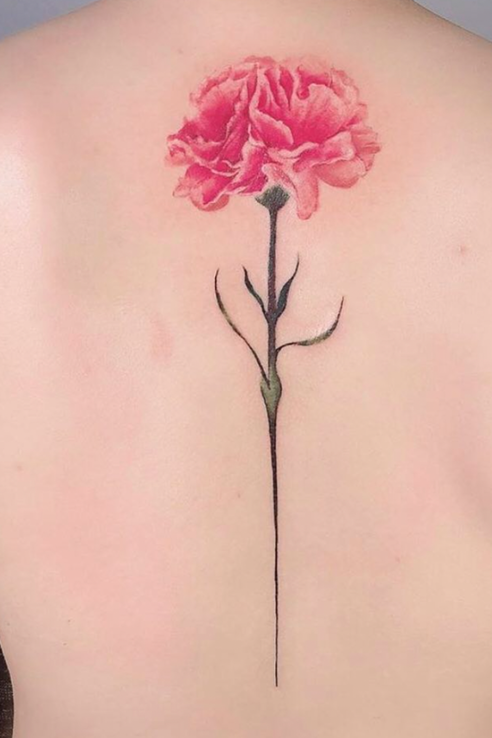 carnation-flower-tattoo-