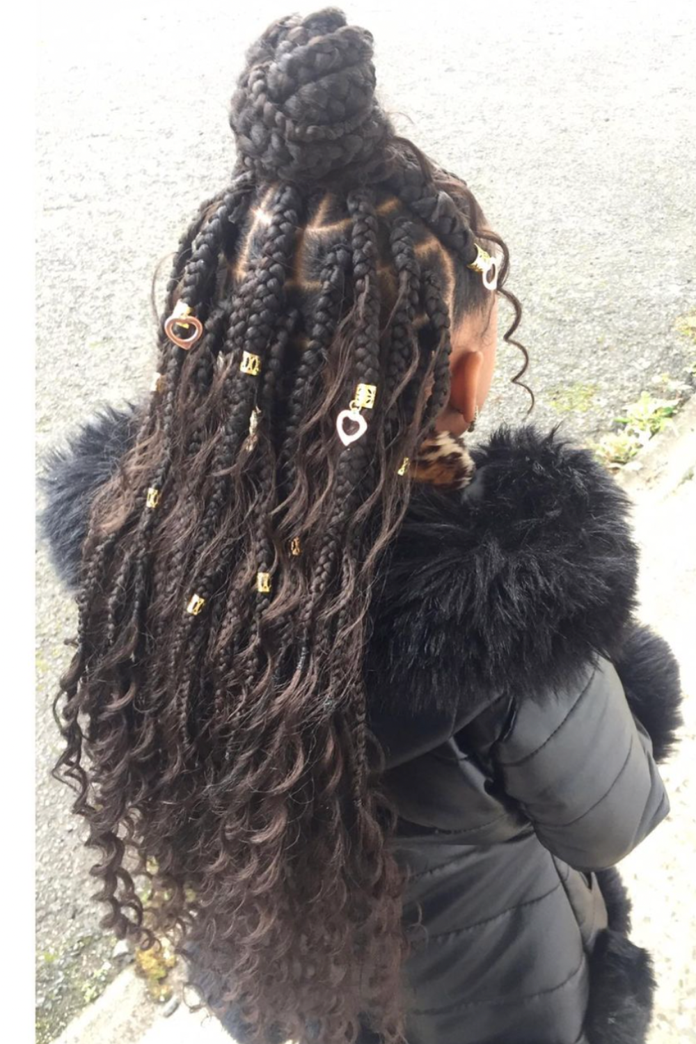 Goddess-Braids with Beads