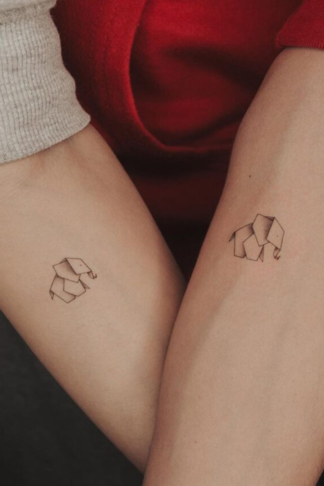 origami-couple-tattoo