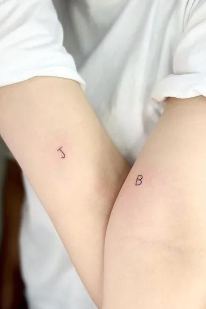 Initial-letter-couple-tattoos