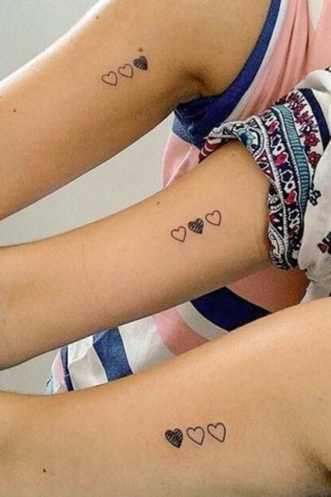 Three-heart-tattoo