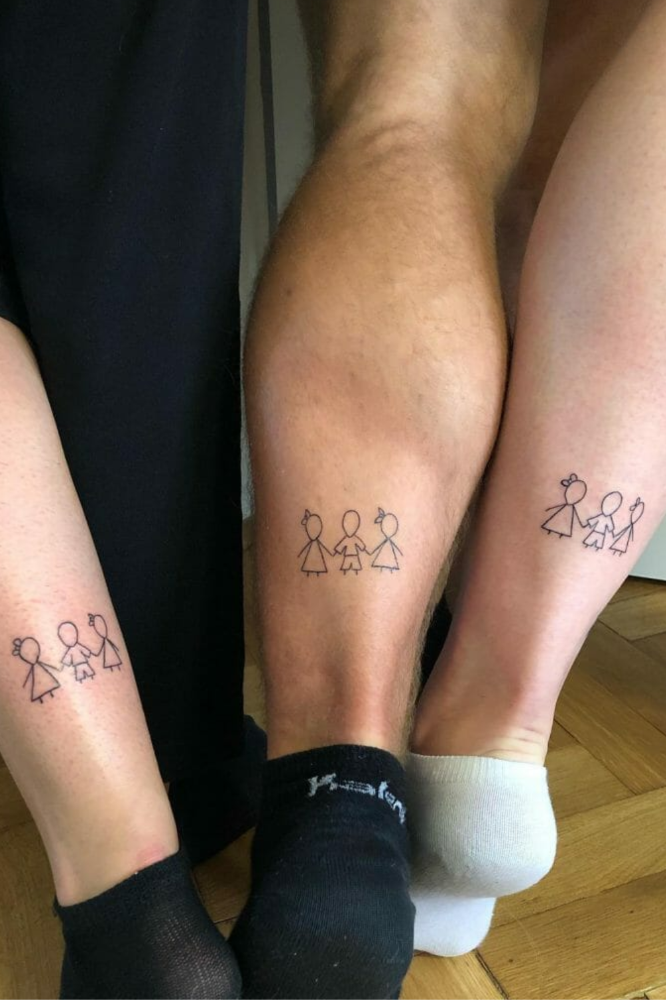 Trio-Bestfriend-Cute-Tattoo