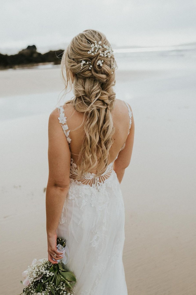 boho mermaid hair