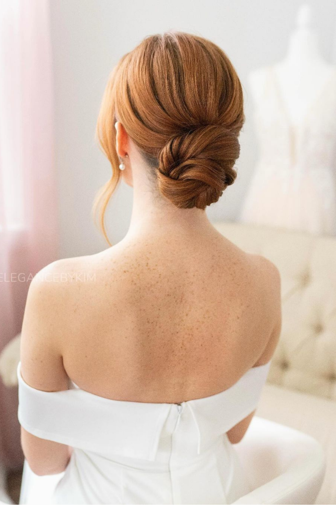 Classic Low Knot Bun