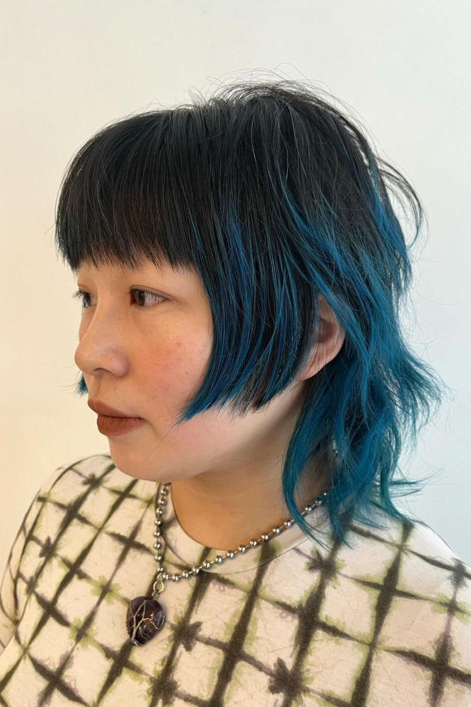 Wolf-Cut-With-Blue-Highlights