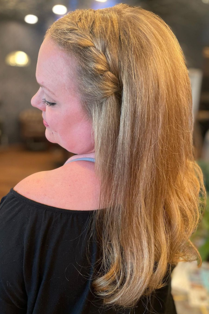 Strawberry-Blonde-Braided-Hairstyle