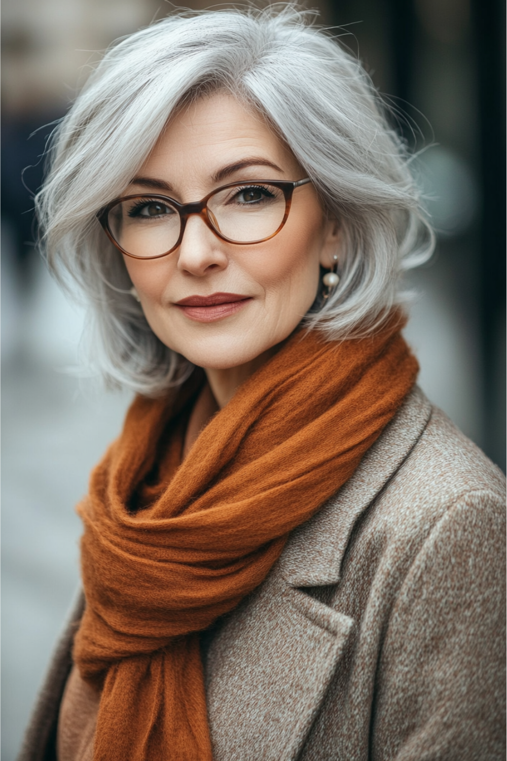 bob-layered-hair-over-50-with-glasses