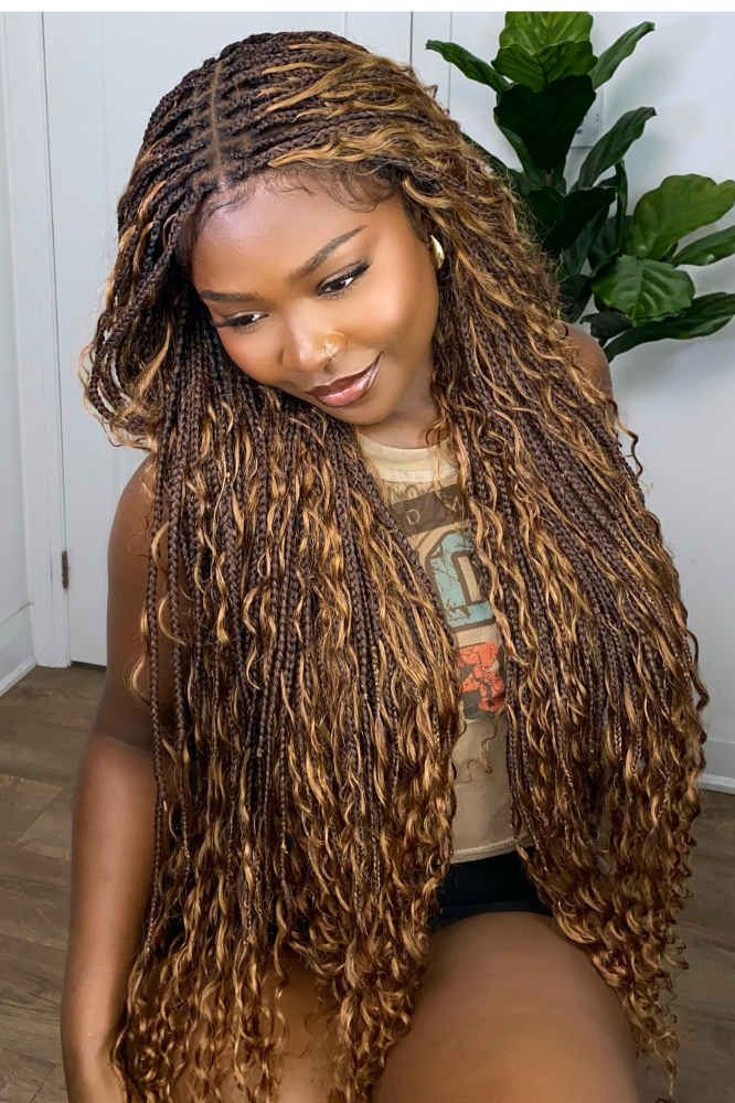 Knotless-Boho-Small-Box-Braids