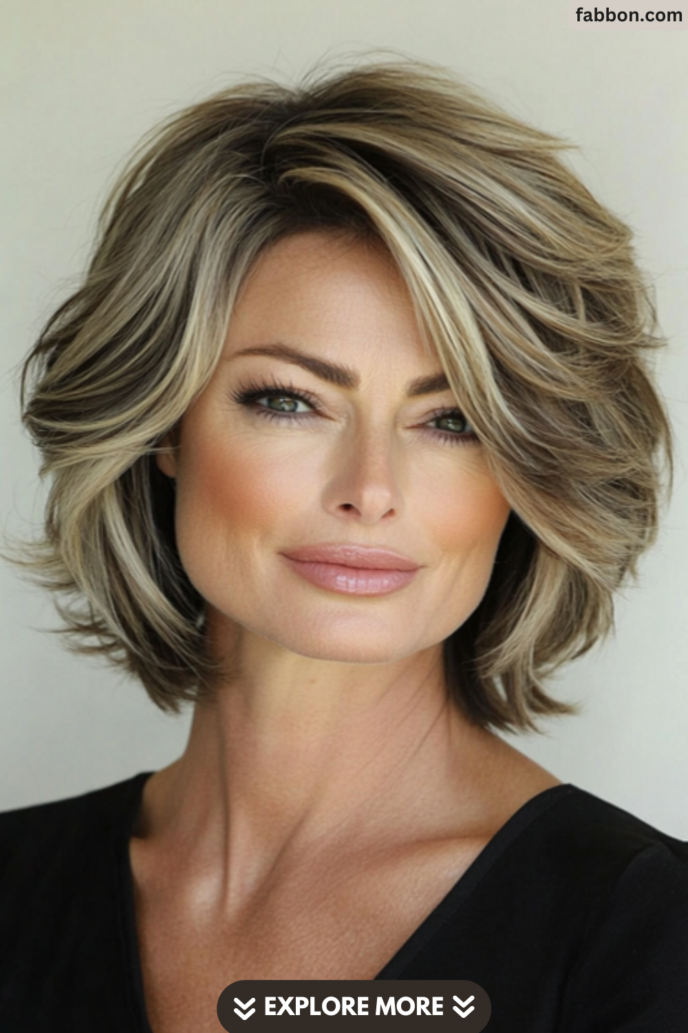 layered-bob-hairstyle-for-square-face-for-women-over-50