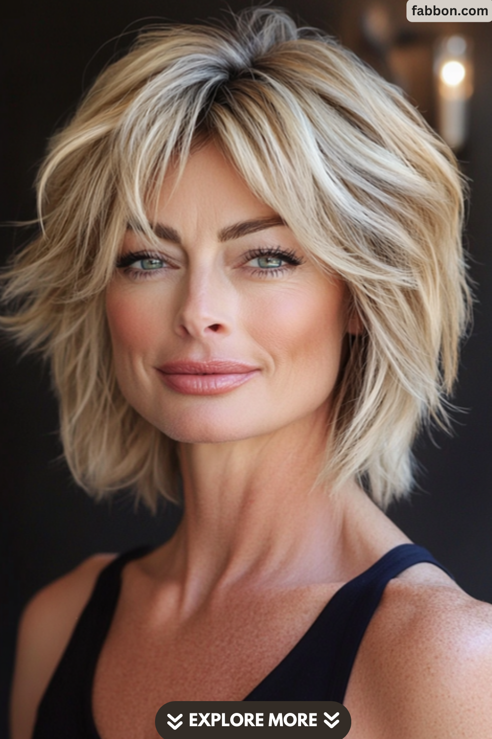 messy-bob-hairstyle-for-square-face-for-women-over-50