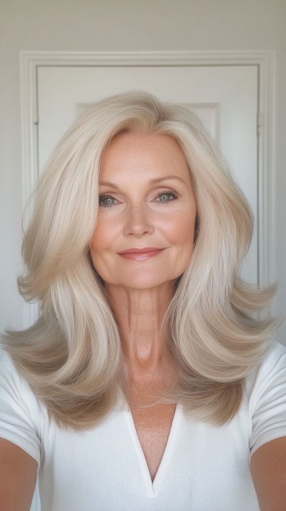 Medium-Length Hairstyles for Women Over 60