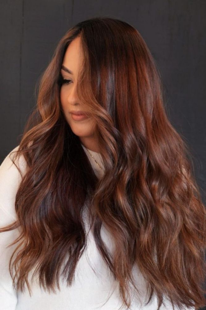 Spiced Rum Hair Color