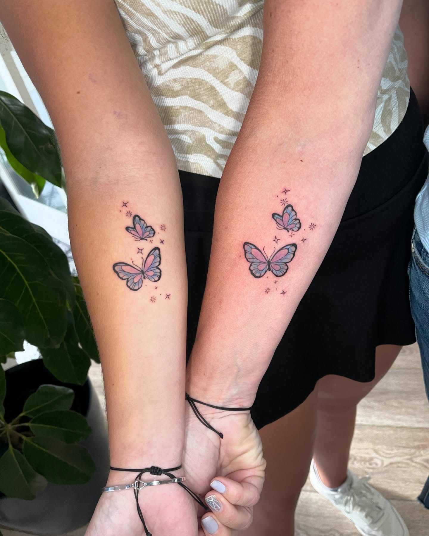 butterfly-tattoos-mom-daughter