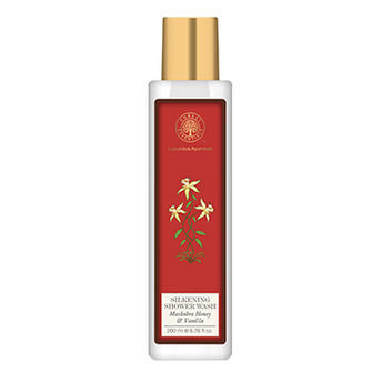 Forest Essentials Silkening Shower Wash Mashobra Honey & Vanilla
