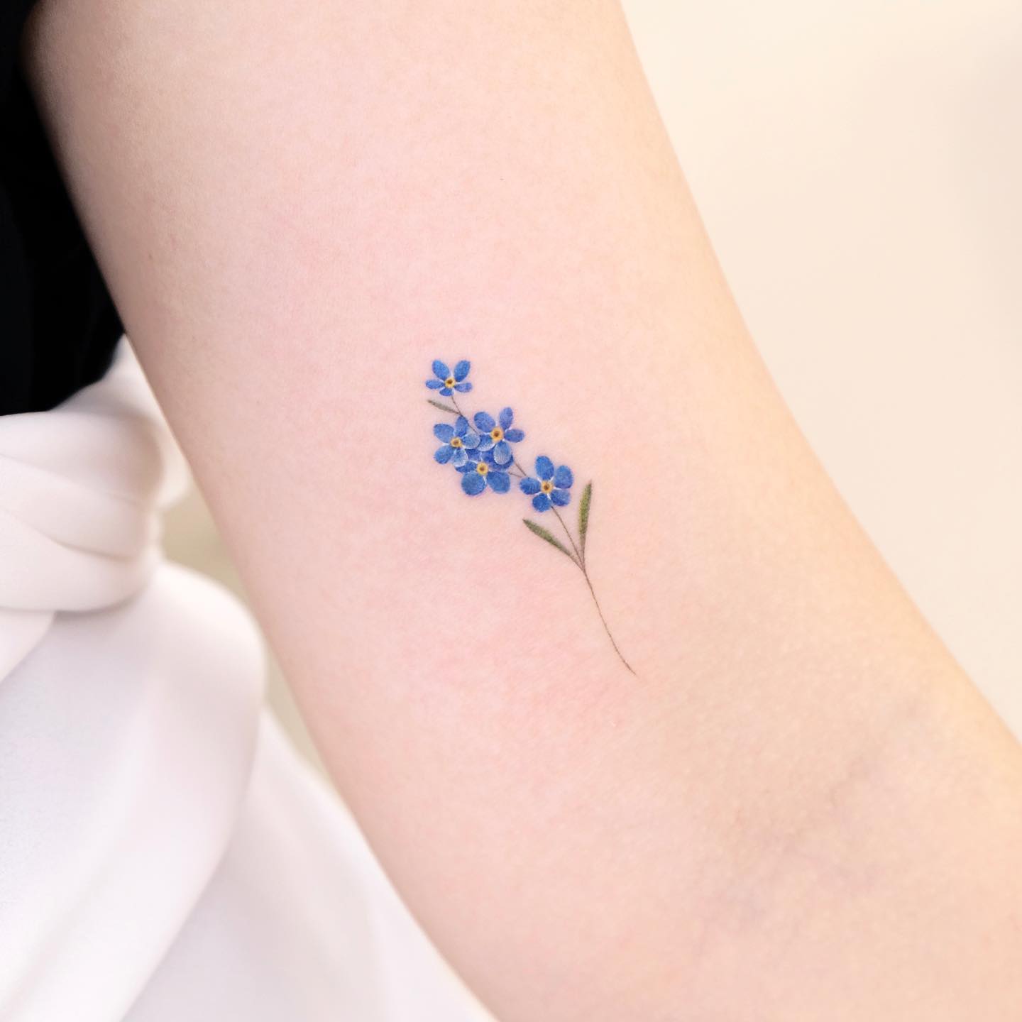 small-blue-forget-me-not-tattoo