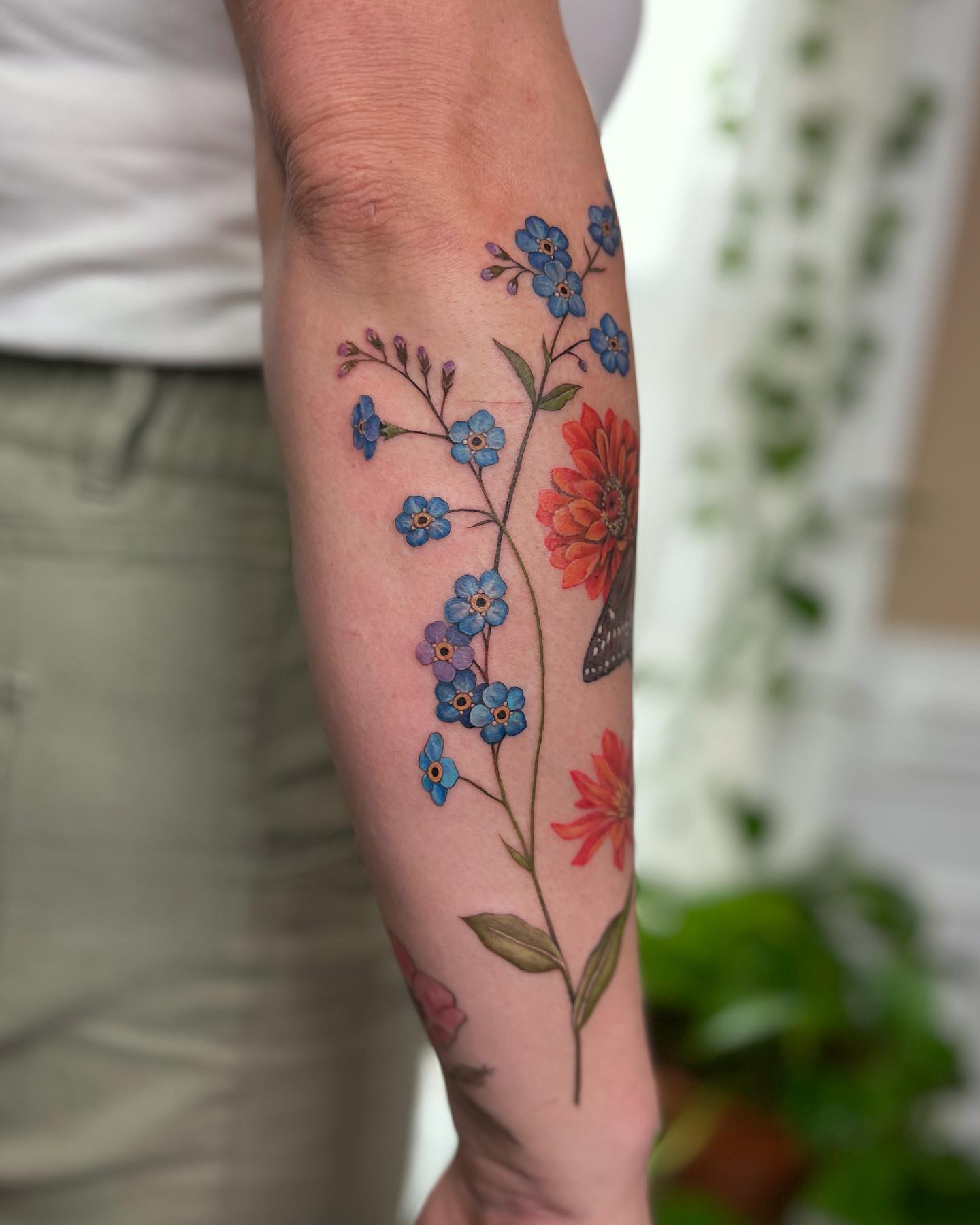 floral-forget-me-not-tattoo