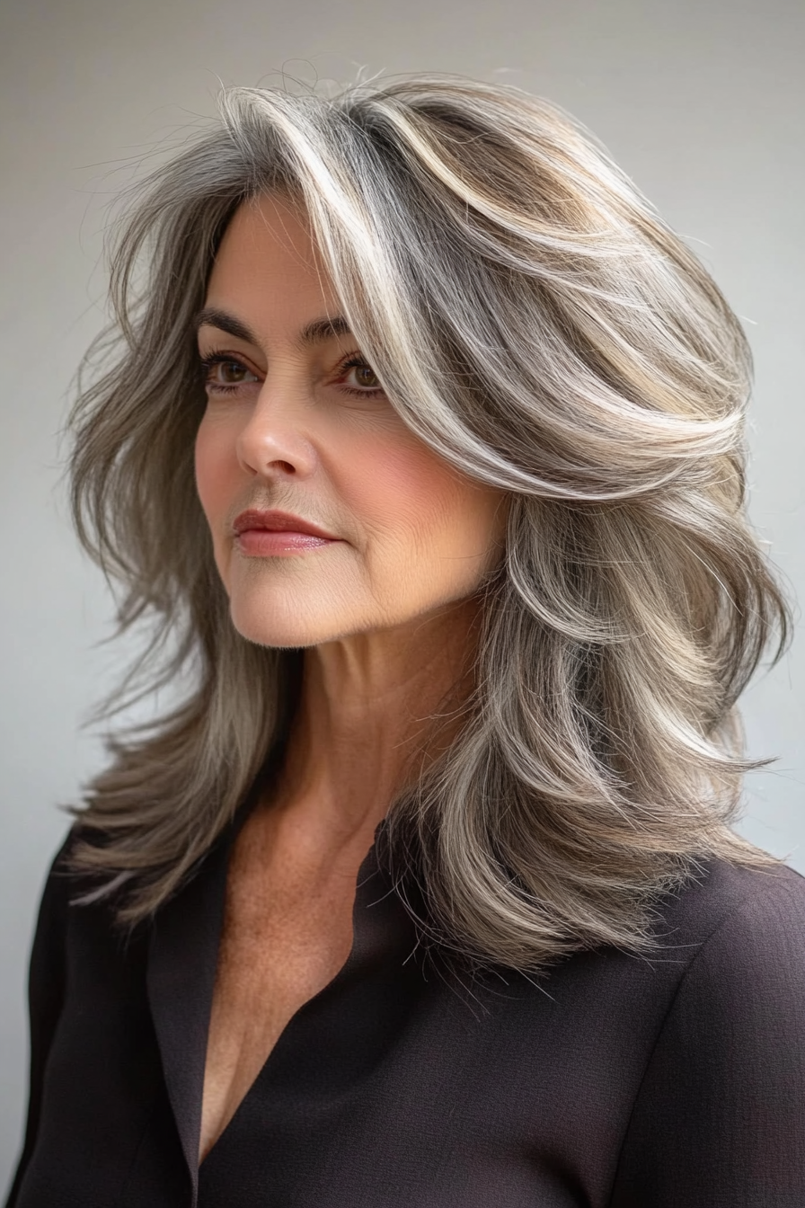 layered-haircut-medium-length-hair