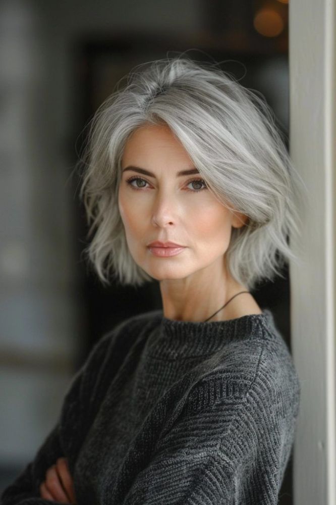 40 Elegant Hair Transformations for Women Over 50