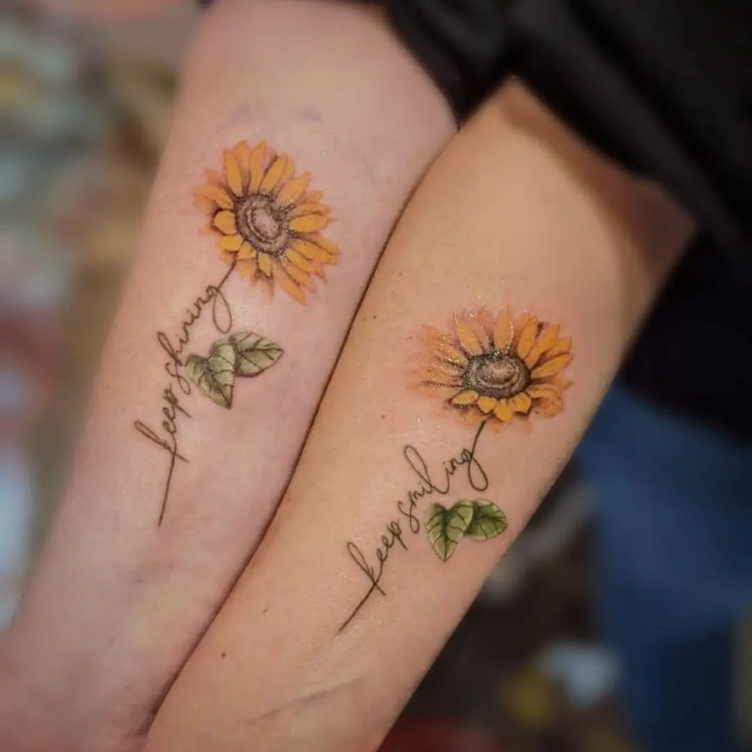 sunflower-tattoo