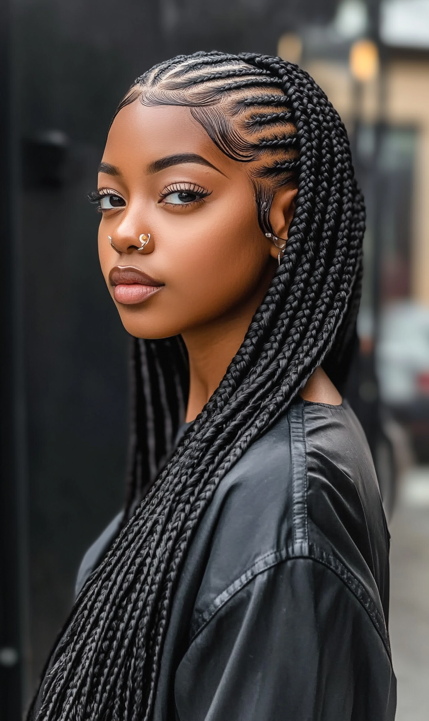 cornrows-long-braided-hairstyle