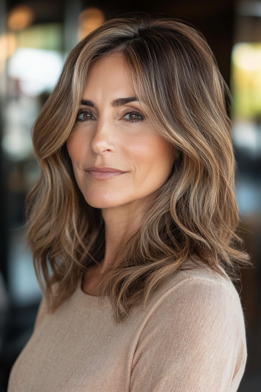 lob-light-brown-hair-with-highlights