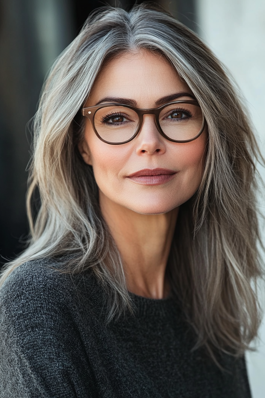 dark-colored-glasses-with-medium-length-hair